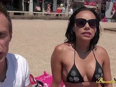 Touristin aus Brasilien in den Arsch gefickt